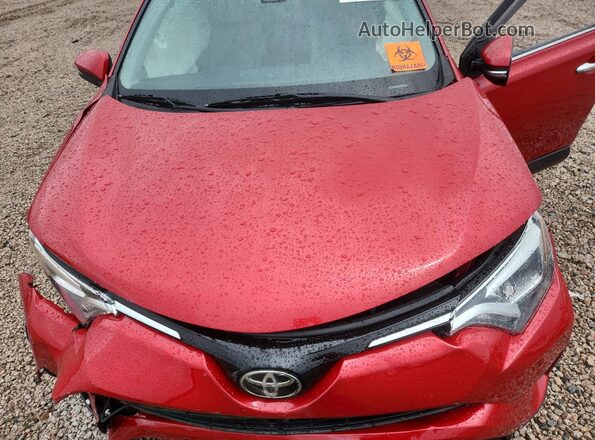 JTMYFREVXHJ132831 2017 TOYOTA RAV4 Red ძრავის განყოფილების ხედი