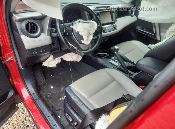 JTMYFREVXHJ132831 2017 TOYOTA RAV4 Red წინა პანელის ხედი