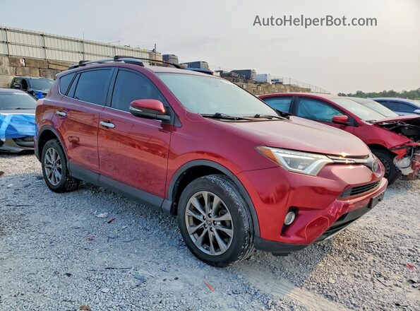 JTMYFREVXJD128587 2018 TOYOTA RAV4 Burgundy Delantero derecho