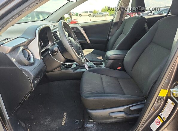 JTMZFREV0GJ072206 2016 TOYOTA RAV4 Gray წინა სალონის ხედი