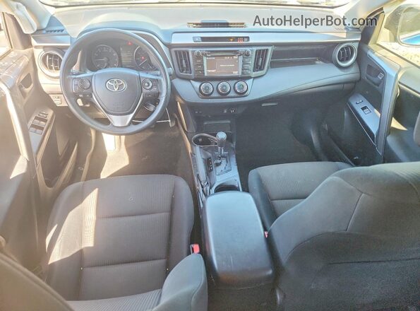 JTMZFREV0HJ130283 2017 TOYOTA RAV4 Blue Вид панелі приладів