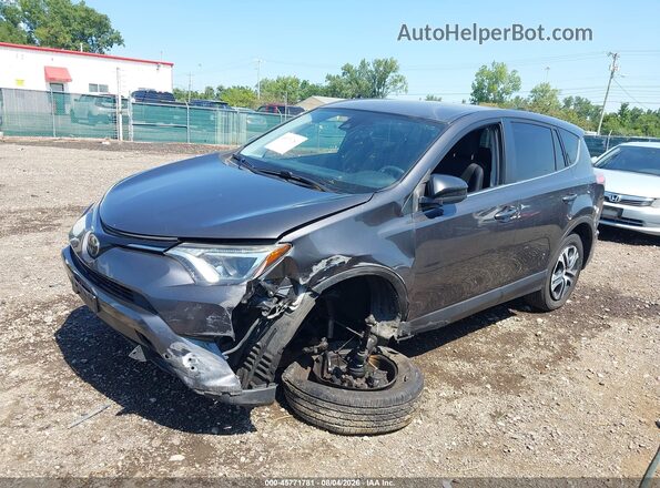 JTMZFREV0HJ142434 2017 TOYOTA RAV4 Gray Vista tres cuartos delantera izquierda