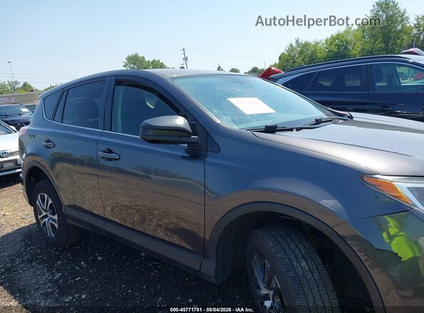 JTMZFREV0HJ142434 2017 TOYOTA RAV4 Gray Vista del cuadro de instrumentos
