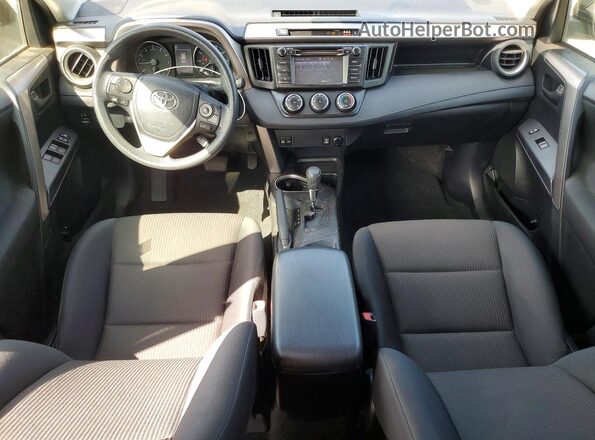 JTMZFREV0JJ742540 2018 TOYOTA RAV4 Gray Dashboard view