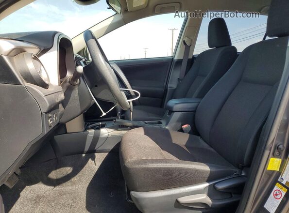 JTMZFREV0JJ742540 2018 TOYOTA RAV4 Gray Front interior view