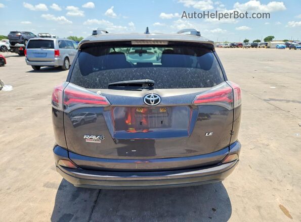 JTMZFREV1GJ077592 2016 TOYOTA RAV4 Gray Rear view