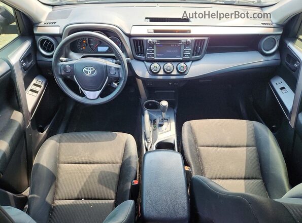 JTMZFREV1GJ081786 2016 TOYOTA RAV4 Gray Dashboard view
