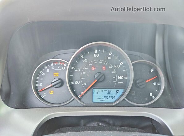 JTMZFREV1GJ081786 2016 TOYOTA RAV4 Gray Instrument cluster view