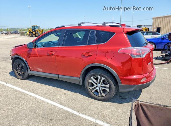JTMZFREV2GJ068819 2016 TOYOTA RAV4 Red Задня ліва чверть