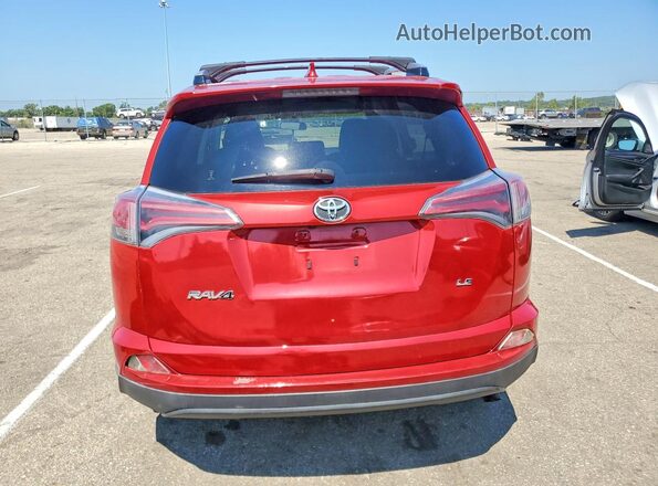 JTMZFREV2GJ068819 2016 TOYOTA RAV4 Red Вид ззаду