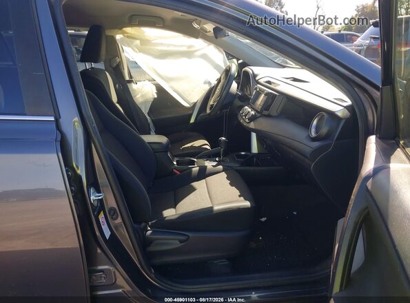 JTMZFREV2JJ168913 2018 TOYOTA RAV4 Серый Вид салона спереди
