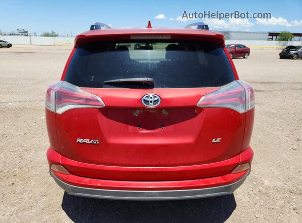 JTMZFREV3GJ091204 2016 TOYOTA RAV4 Красный Вид сзади