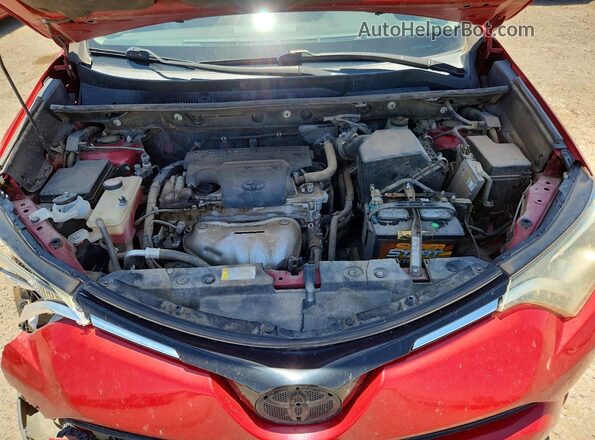 JTMZFREV3GJ091204 2016 TOYOTA RAV4 Красный Вид подкапотного пространства