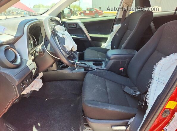 JTMZFREV3GJ091204 2016 TOYOTA RAV4 Красный Вид салона спереди