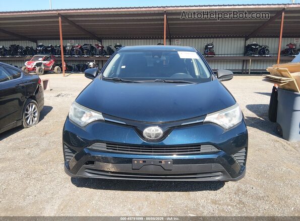 JTMZFREV3HJ717285 2017 TOYOTA RAV4 Blue Instrument cluster view