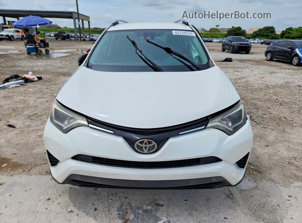 JTMZFREV3JJ164501 2018 TOYOTA RAV4 White Widok z przodu
