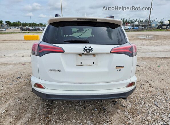 JTMZFREV3JJ164501 2018 TOYOTA RAV4 White Widok z tyłu