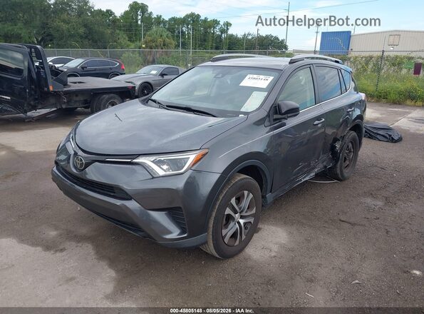 JTMZFREV3JJ728602 2018 TOYOTA RAV4 Gray Առջևի ձախ երեք քառորդ տեսարան
