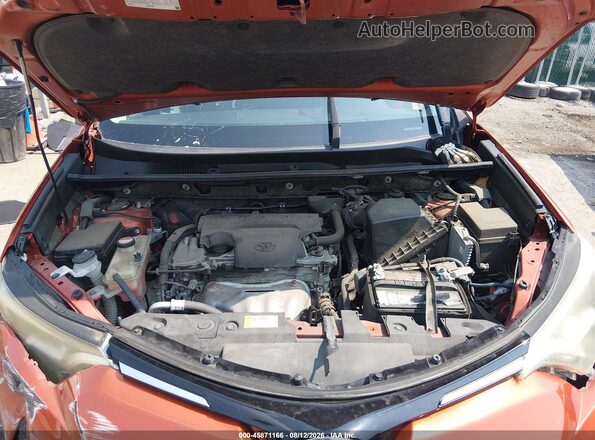 JTMZFREV4GD081036 2016 TOYOTA RAV4 Orange უკანა ხედი