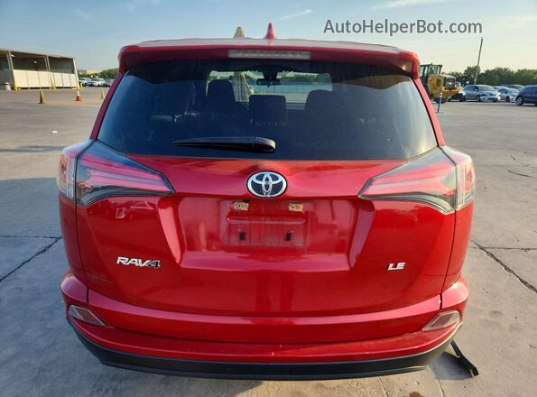JTMZFREV4HJ143795 2017 TOYOTA RAV4 Красный Вид сзади