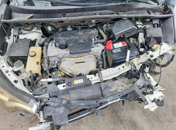 JTMZFREV4JJ201703 2018 TOYOTA RAV4 White Շարժիչի բաժամունքի տեսք