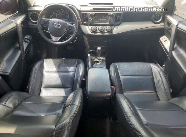 JTMZFREV5GD082809 2016 TOYOTA RAV4 White Вид панелі приладів