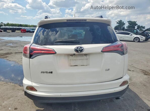 JTMZFREV5GD082809 2016 TOYOTA RAV4 White Вид ззаду
