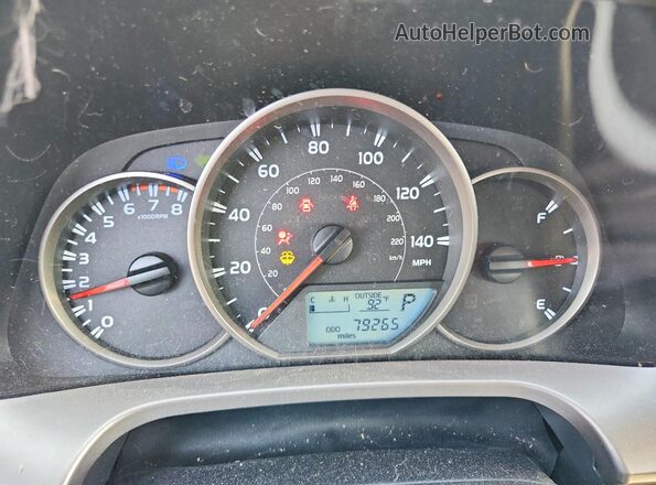 JTMZFREV5GJ075831 2016 TOYOTA RAV4 Gray Instrument cluster view