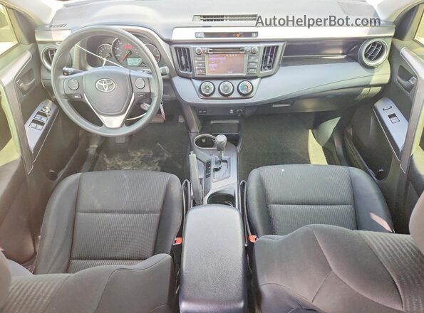 JTMZFREV5GJ096663 2016 TOYOTA RAV4 Gray Dashboard view