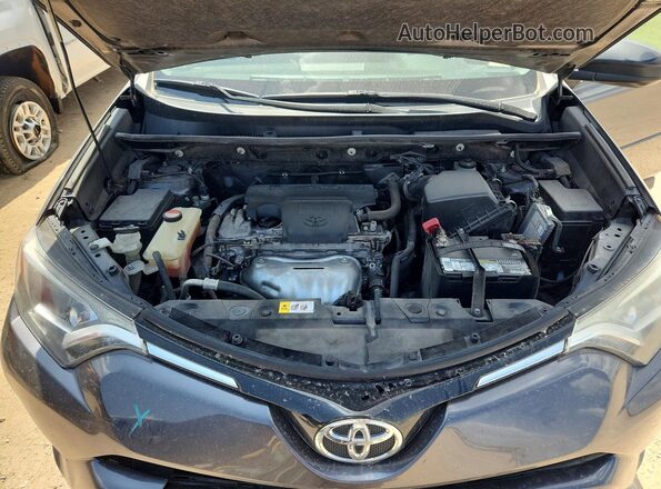 JTMZFREV5GJ096663 2016 TOYOTA RAV4 Gray Engine compartment view