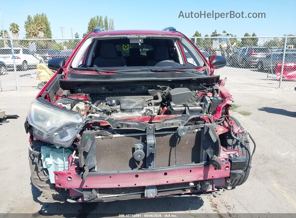 JTMZFREV5HJ124320 2017 TOYOTA RAV4 Red Widok z przodu