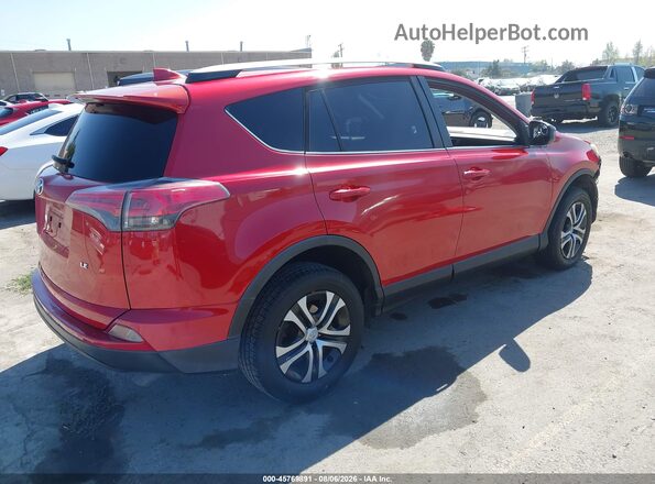 JTMZFREV5HJ124320 2017 TOYOTA RAV4 Red Tył prawy