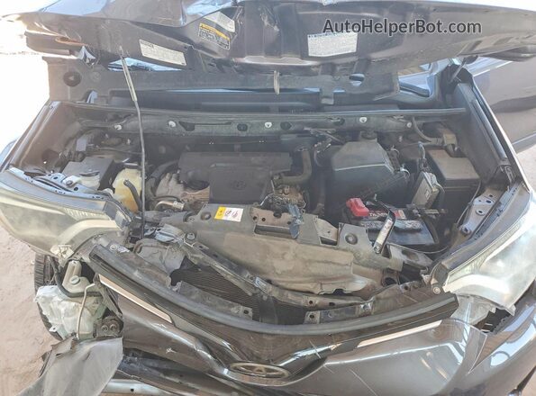 JTMZFREV5HJ136693 2017 TOYOTA RAV4 Gray ძრავის განყოფილების ხედი