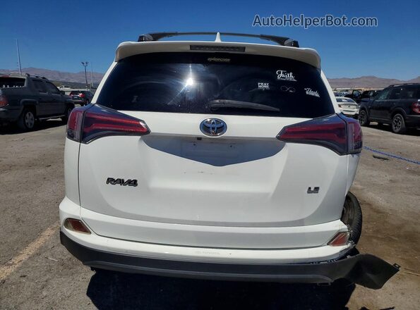JTMZFREV5JJ176293 2018 TOYOTA RAV4 White უკანა ხედი