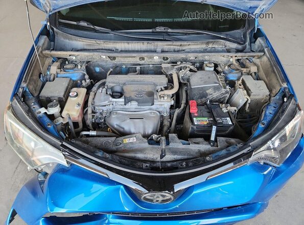 JTMZFREV5JJ208191 2018 TOYOTA RAV4 Blue Սալոնի հետևի տեսք
