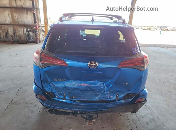 JTMZFREV5JJ208191 2018 TOYOTA RAV4 Blue Հետևի տեսք