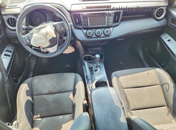 JTMZFREV6HJ119742 2017 TOYOTA RAV4 Red Вид панелі приладів
