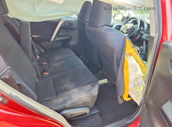 JTMZFREV6HJ119742 2017 TOYOTA RAV4 Red Вид задньої частини салону