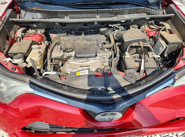 JTMZFREV6HJ119742 2017 TOYOTA RAV4 Red Вид підкапотного простору