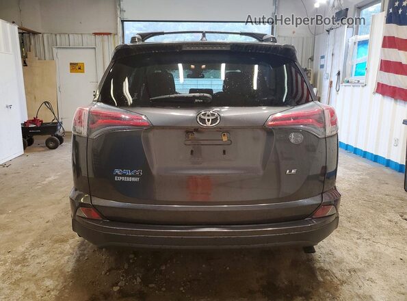 JTMZFREV6HJ706099 2017 TOYOTA RAV4 Charcoal Вид ззаду