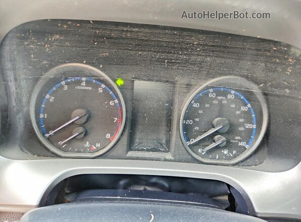 JTMZFREV6JJ751890 2018 TOYOTA RAV4 White Vista del cuadro de instrumentos