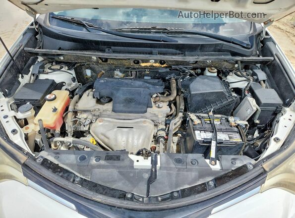 JTMZFREV6JJ751890 2018 TOYOTA RAV4 White Vista del compartimento del motor