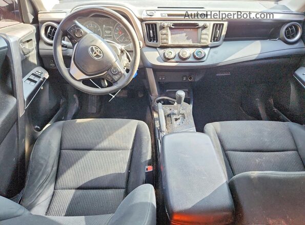 JTMZFREV7HJ709724 2017 TOYOTA RAV4 Charcoal Առջևի վահանակի տեսք