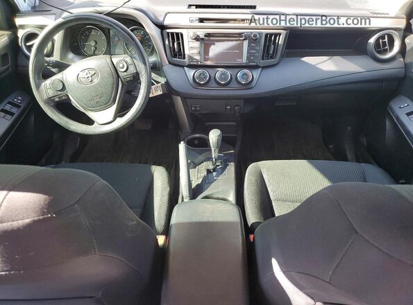 JTMZFREV7HJ716592 2017 TOYOTA RAV4 White Вид панелі приладів