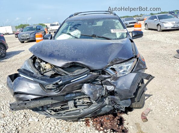 JTMZFREV7JJ207348 2018 TOYOTA RAV4 Gray Դիմացի տեսք