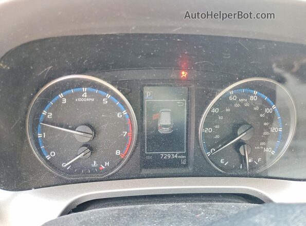 JTMZFREV7JJ207348 2018 TOYOTA RAV4 Gray Սարքավորումների վահանակի տեսք