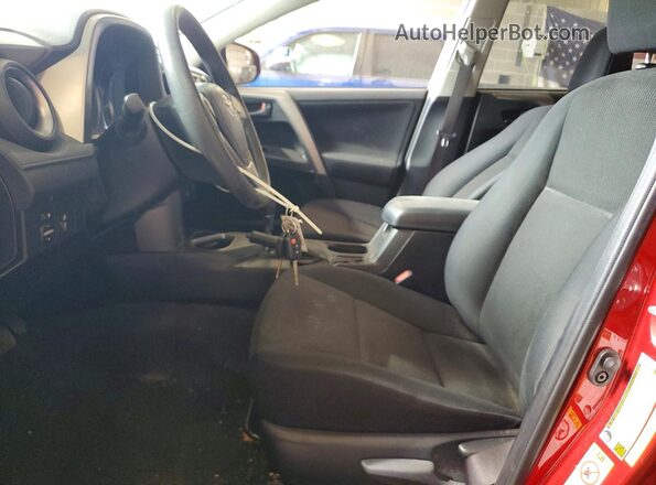 JTMZFREV8GJ079940 2016 TOYOTA RAV4 Red წინა სალონის ხედი