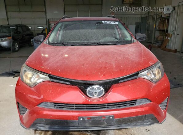 JTMZFREV8GJ079940 2016 TOYOTA RAV4 Red წინა ხედი