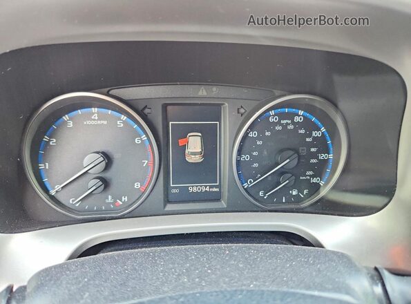 JTMZFREV8HJ108757 2017 TOYOTA RAV4 Gray Instrument cluster view