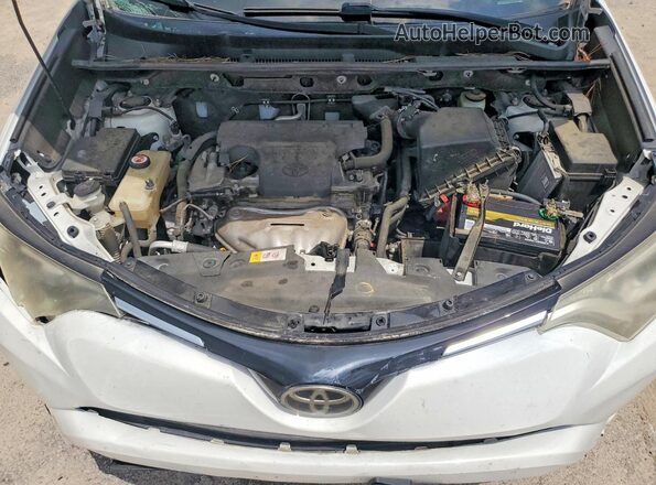 JTMZFREV8HJ111917 2017 TOYOTA RAV4 White Vista del compartimento del motor